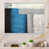 Toile avec cadre flottant blanc