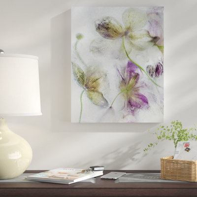 «Frozen Floral IV», reproduction sur toile