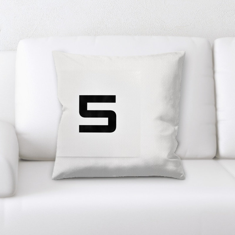 Minimalism Microsuede Reversible Throw Pillow