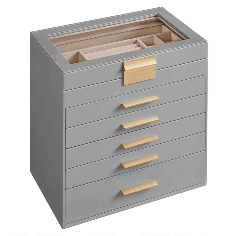 Jewellery Box +, Dove Grey