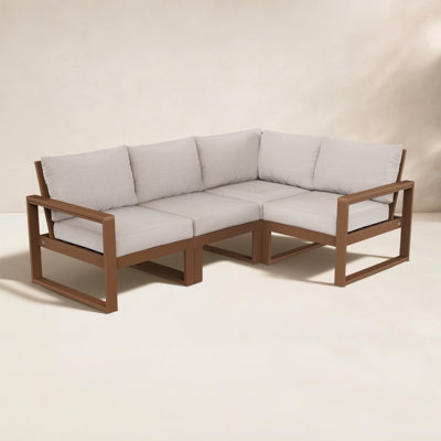 POLYWOOD® Edge 85" Patio Sectional
