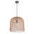 Axelle 1 - Light Natural/Black Single Pendant