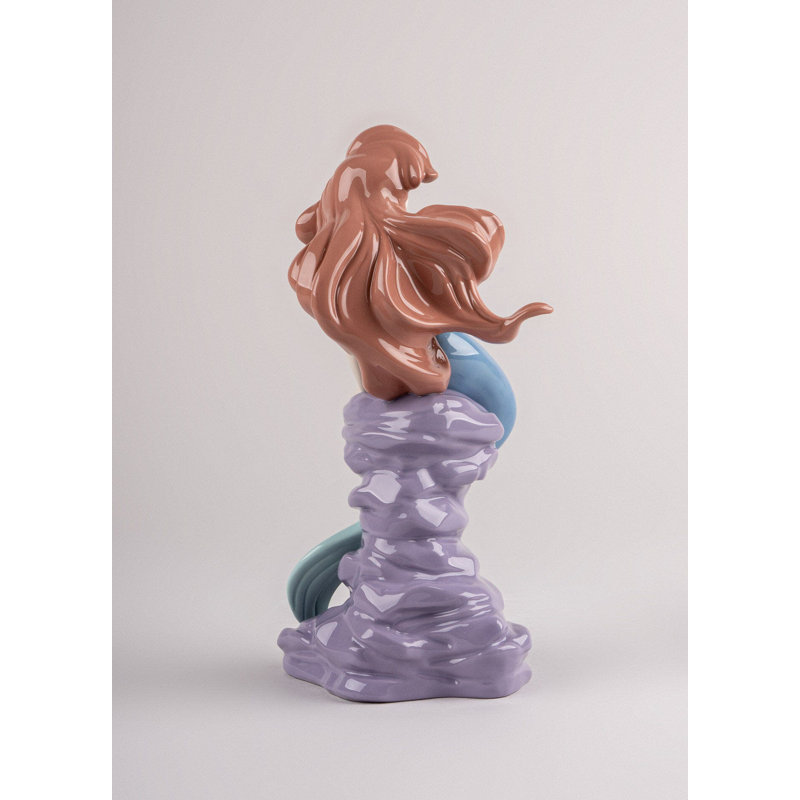 Ariel Porcelain Figurine with Glossy Finish