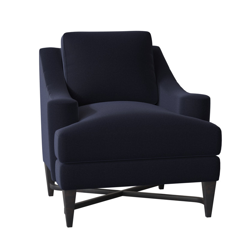 Foxtrot Upholstered Armchair, Espresso, Margaret Uniform