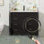 Ensemble de meuble-lavabo autoportant 36 po avec comptoir Everarda, robinet, pieds fuselés classiques-84971181