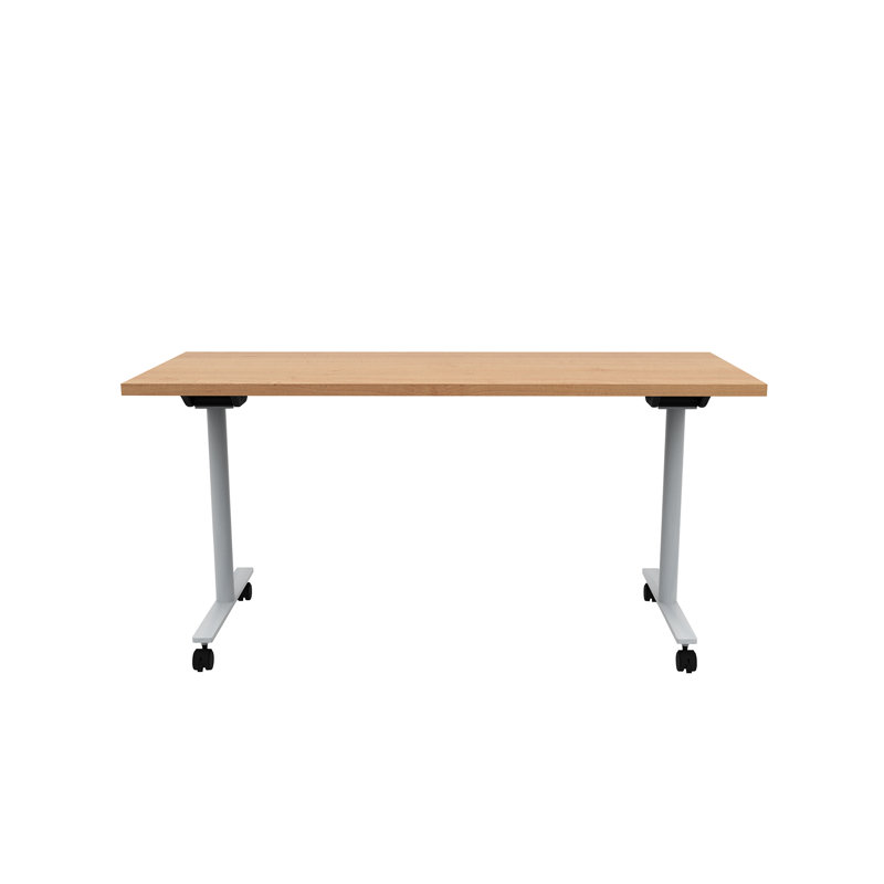 Table à roulettes Jurni, H 29,50 po x L 60 po x l 24 po, Érable fusion