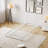 Low Bed Frame Twin Size - 6 Inch Heavy Duty Metal Platform, Mattress Foundation, No Box Spring Needed, Noise-Free, White-1775497934-1775497928