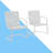 Bates 2PC Retro Outdoor Chair Set-1837579938