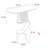 Light luxury simple oval dining table sets-103235200