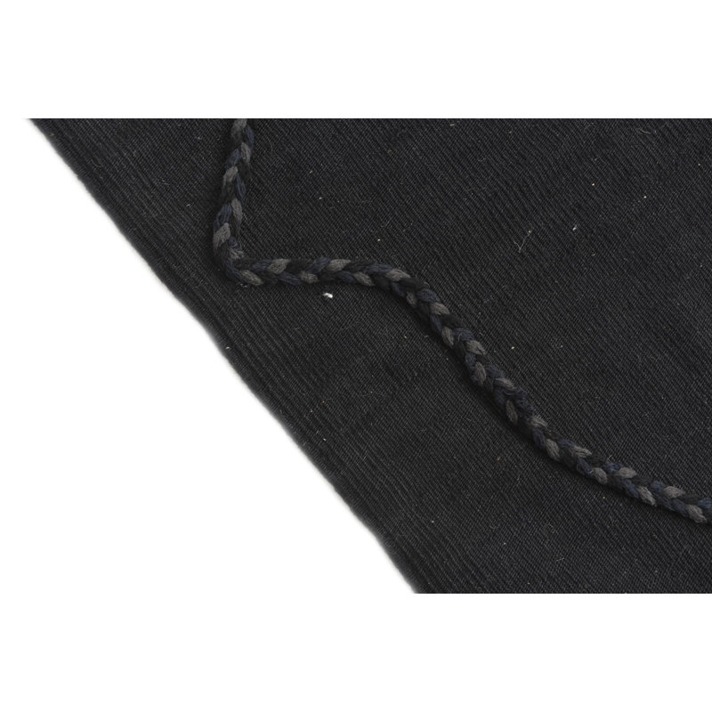 Tapis noir Noor