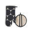 Kate Spade New York Oven Mitt & Pot Grabber 2 Piece Set, Heat Resistant 100% Cotton-414429658