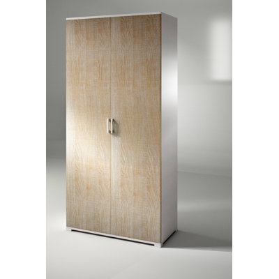 Gurtrue 2 Door Manufactured Wood Wardrobe
