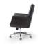 Fauteuil de direction en cuir véritable Savita-88468567