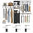 Closet Organizer - High Capacity Wardrobe Rack With 3 Drawers