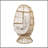 RESEDA SWIVEL PATIO  EGG CHAIR