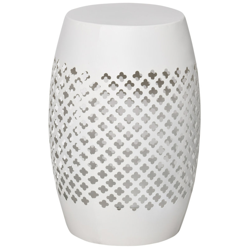 Table de bout Dunte, Blanc
