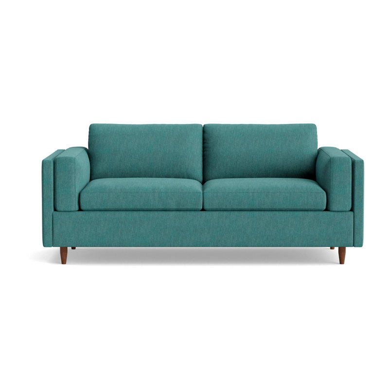 Skinny Fat Sofa Bed, Performance Weave - Spruce