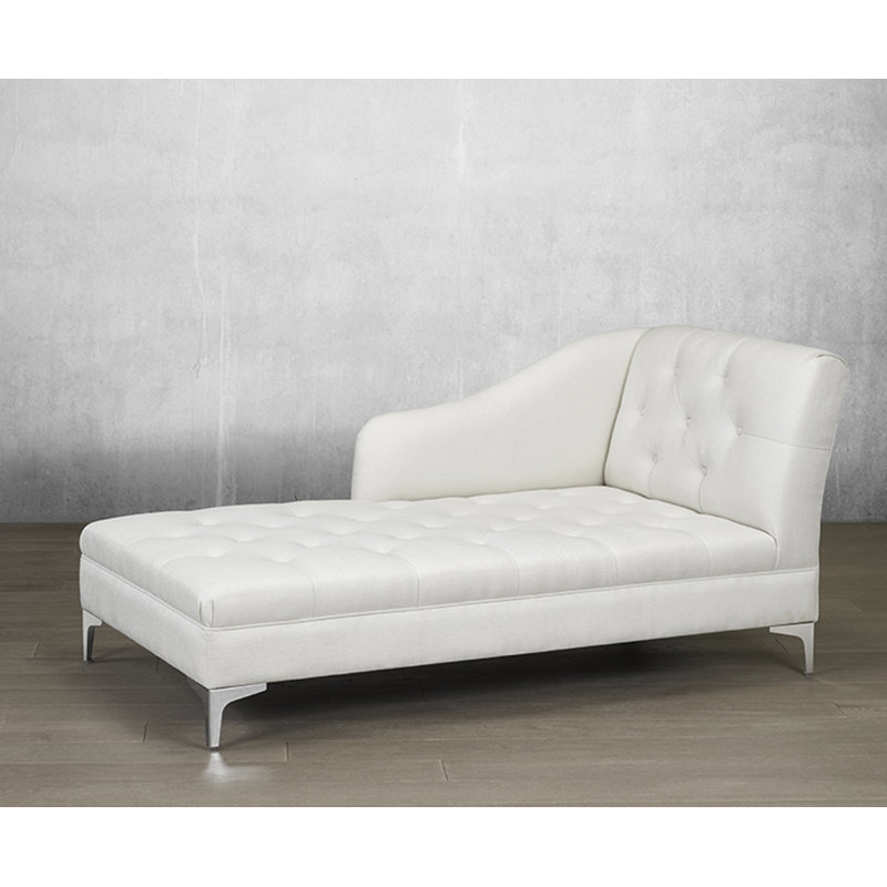 Salon méridienne Lauritzen, Blanc, Orienté à droite (vu de face)