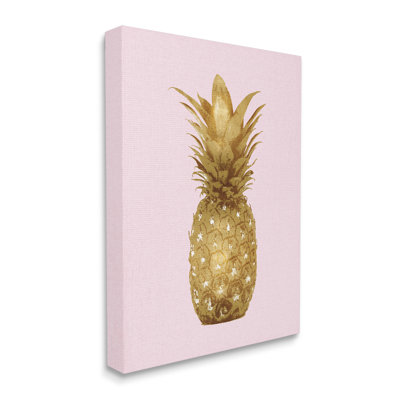 Golden Glam - ananas sur rose