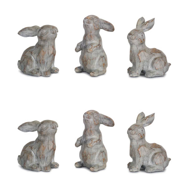 Rosalind Wheeler Versailles Bunny / Rabbit Garden Statue & Reviews ...