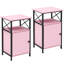 Iron Bedside Table-87075540