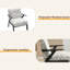Mid-Century Modern Lounge Armchair -Seat Cushion - For Living Room, Study