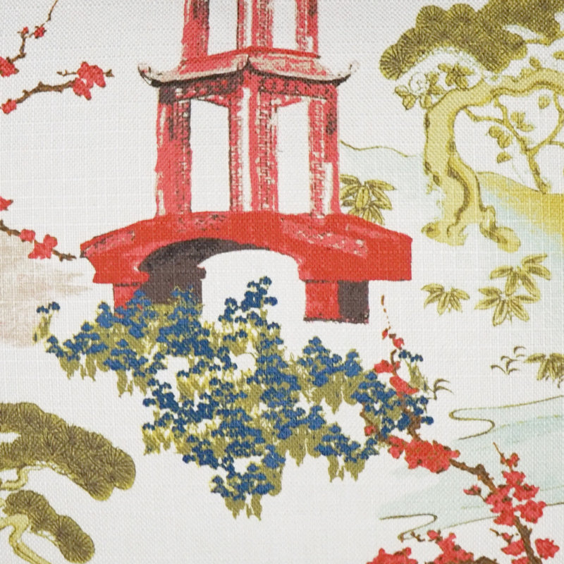 Sakura Fabric, Coral