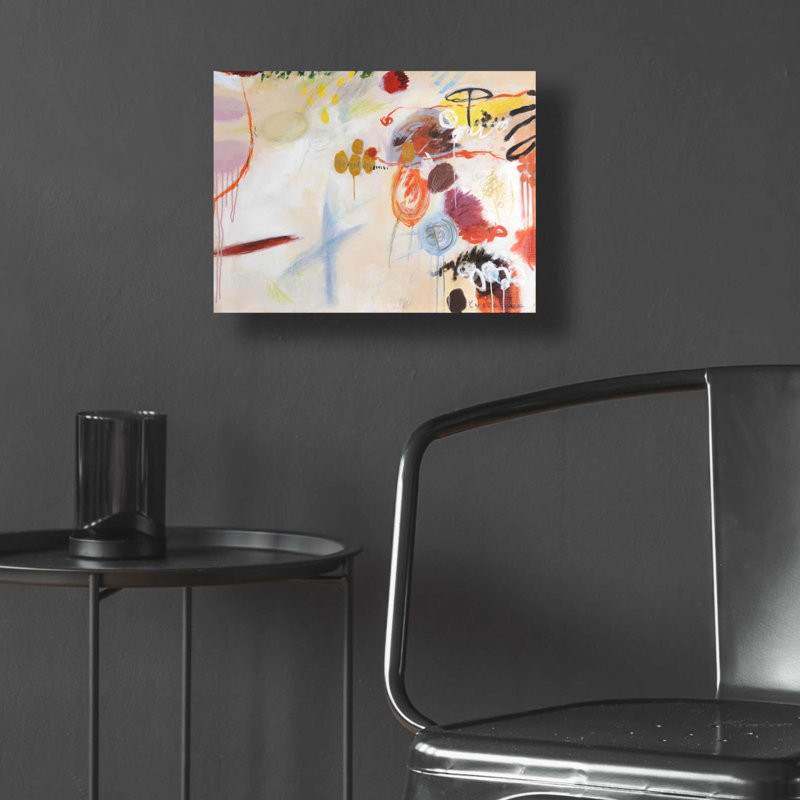 «Catching Bubbles» par Kyoko Fischer, H 12 po x l 16 po x P 0,13 po