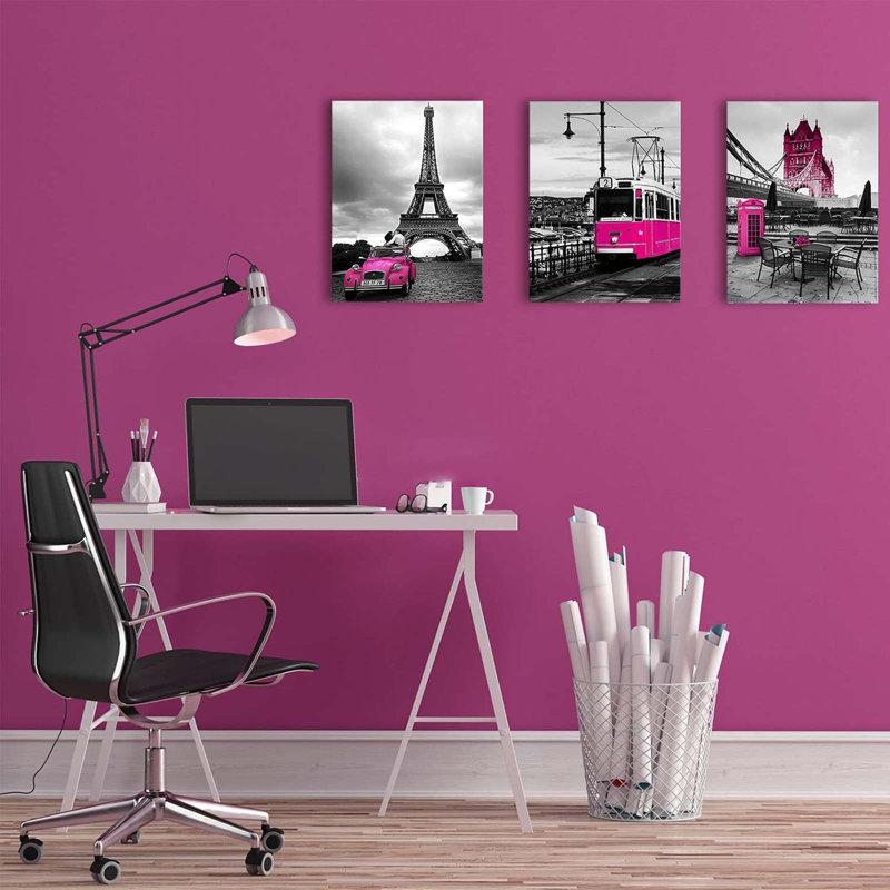 3 Piece Wrapped Canvas Wall Art