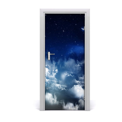 Starry Sky Adhesive Door Decal