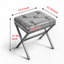 Tabouret en similicuir l 15,5 po-313794728