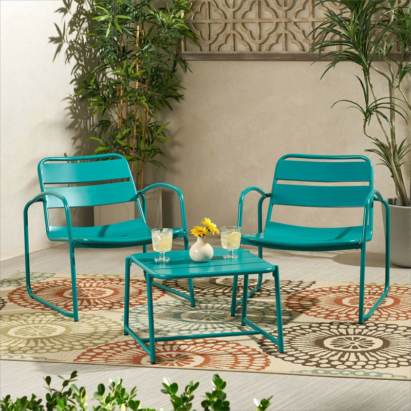 CONRAD  CHAT SET, Teal