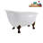 53.1'' x 25.6'' Soaking Acrylic Bathtub-72770162-76275068