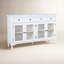 Armoire dÃ©corative avec porte en verre 58 po Pearce-114241431