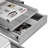 Complete Computer Workstation Desk, Grey