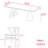 Japanese solid wood rectangular dining table set-102535015-102535016