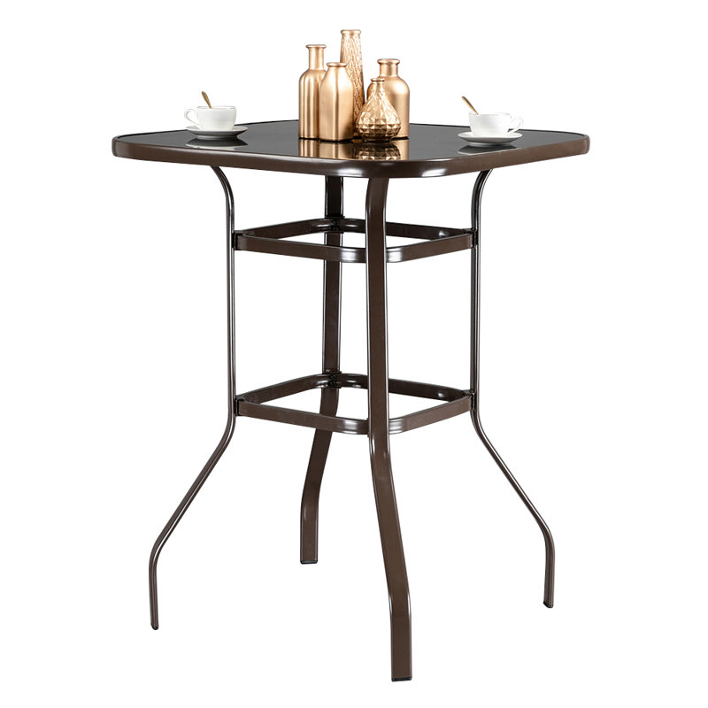 Table de bar Haydn, Brun