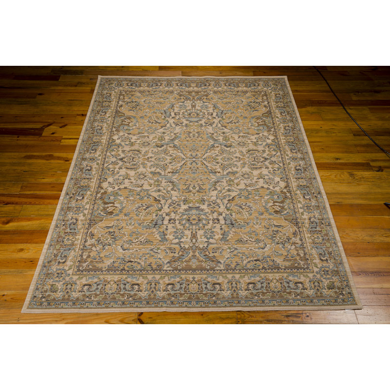 Corriganville Oriental Indoor Rug, Rectangle 5'6" x 8'