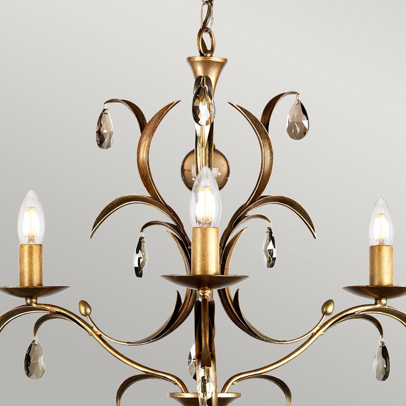Ballycraigy 3 - Light Candle Style Chandelier