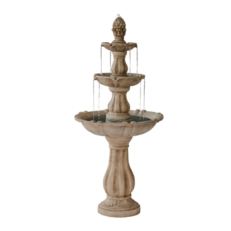 Outdoor Fountain, Beige
