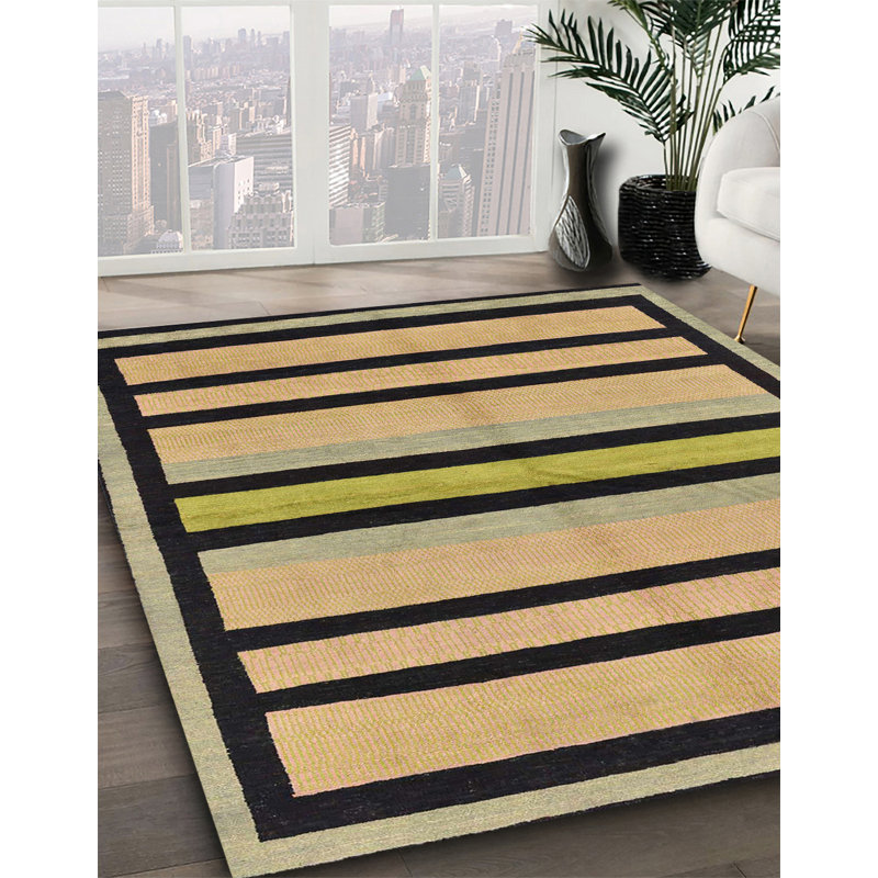 Jasir Abstract Indoor Rug, Round 6'