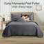 Embossed Quilted Bedspread Set – Ultra Soft Microfiber Coverlet With Pillow Shams, Hotel-Style Bedding For All Beds-123213628-123213634