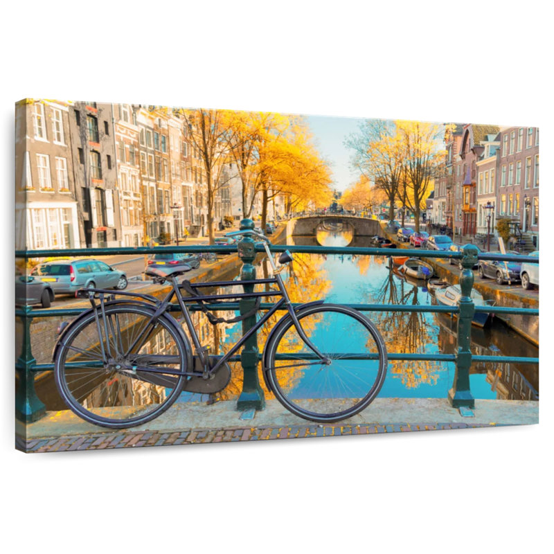 Lilie Canal Bike Amsterdam, 8" H x 12" W