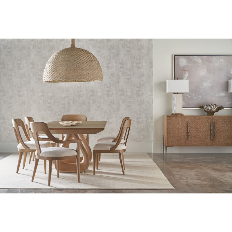 Essence Solid Oak Dining Table, Blonde