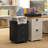 Office Storage Cabinet, Office Storage Cabinet With 3 Drawers, Filing Cabinet With Wheels And Removable Tray, Vertical Filing Cabinet For Storage-795129459