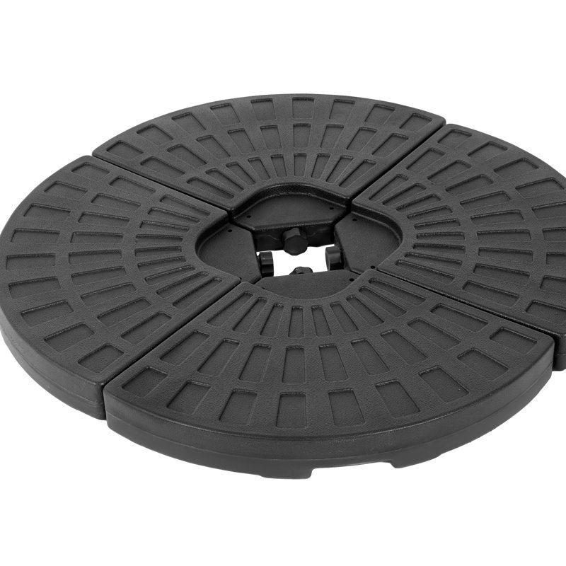 Base de parasol noire