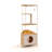 Versatile Corner Cat Tower With Multiple Features For Feline Fun