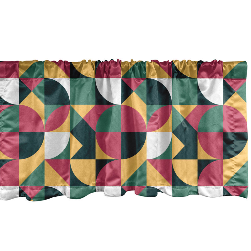 Multicolore cantonnière Ambesonne