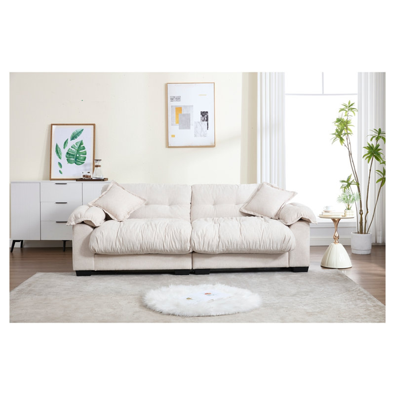 Canapé 3 places Casual, Beige