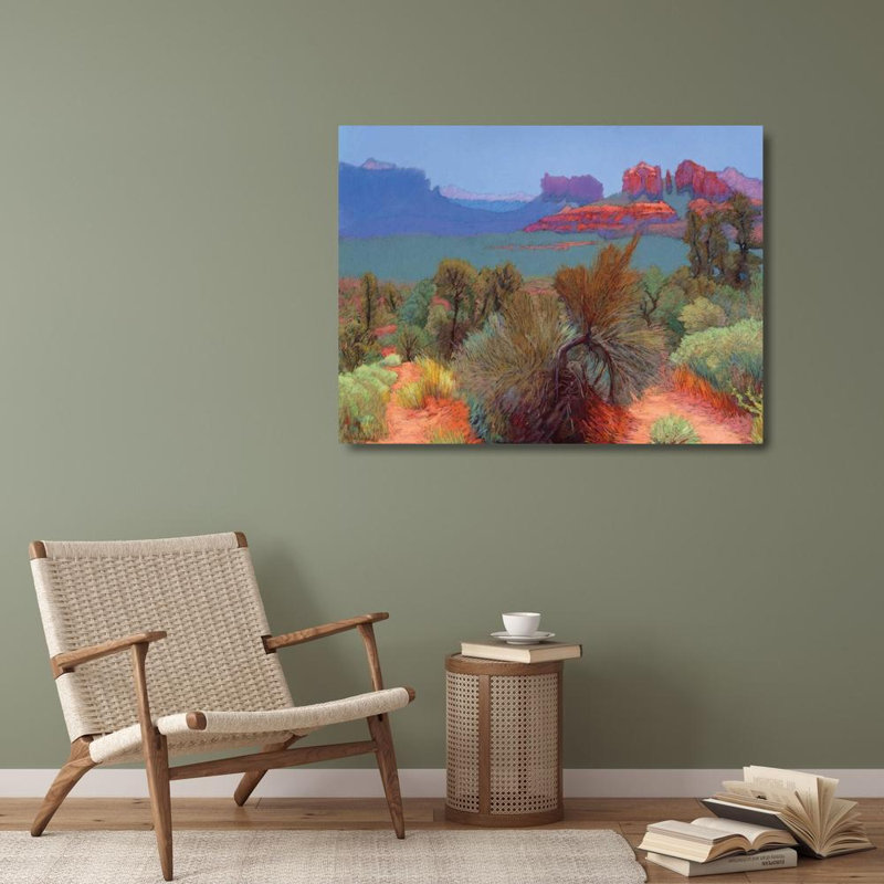 Art sur toile tendu Loon Peak® Silverwood, Mary, High Desert S265D, H 28 po x l 36 po